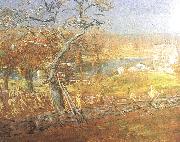 Childe Hassam Late Afternoon France oil painting reproduction